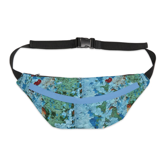 Beauty in Decay Blue Multi Everyday Large Fanny Pack